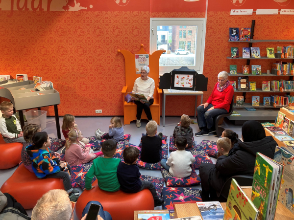 Voorleesfeest met Bip in de Bibliotheek